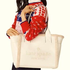 KATE SPADE New York- Jett Tote 
Meringue / Cream #NWT